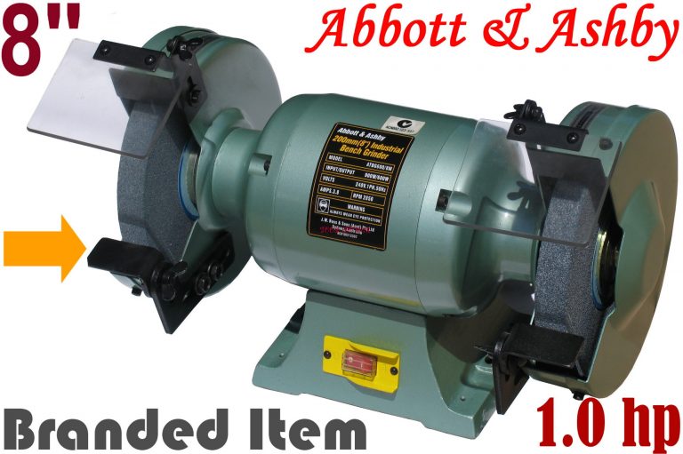 Bench Grinder ABBOTT & ASHBY 8-inch x 1.0 hp NEW+++ - TPIM